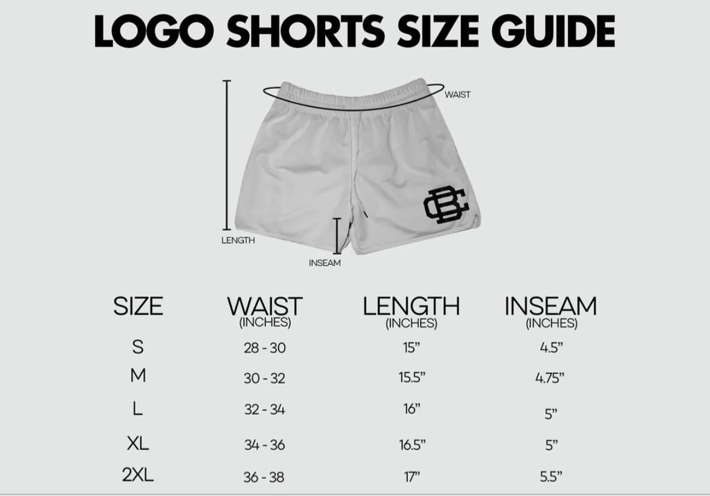 8.24 PURPLE "LOGO" SHORTS
