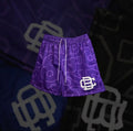 8.24 PURPLE "LOGO" SHORTS