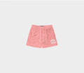 ROSE STENCIL FLORAL "LOGO" SHORTS