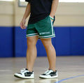 BOSTON GREEN "LOGO" SHORTS