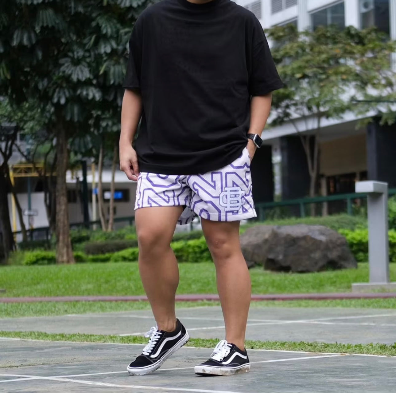 8.24 CREAM CITY "LOGO" SHORTS